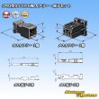 Photo5: [Yazaki Corporation] 040-type 91TK non-waterproof 6-pole coupler & terminal set (5)