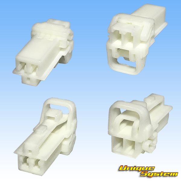 Photo2: [Yazaki Corporation] 060-type 62C non-waterproof 2-pole female-coupler & terminal set (2)