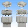 Photo3: [Yazaki Corporation] 060-typeLC (HLC) non-waterproof 14-pole coupler & terminal set (3)