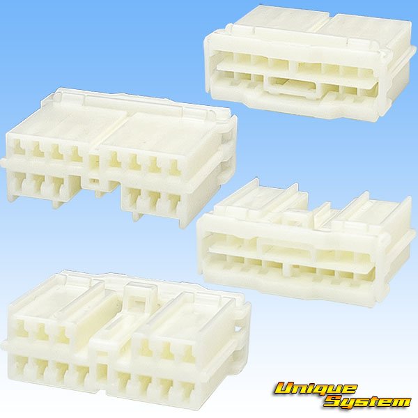 Photo4: [Yazaki Corporation] 070-type SDL non-waterproof 14-pole coupler & terminal set (4)