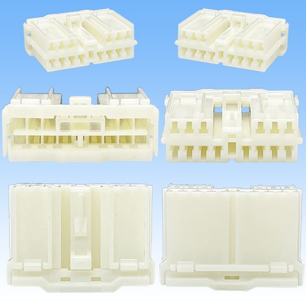 Photo5: [Yazaki Corporation] 070-type SDL non-waterproof 14-pole coupler & terminal set (5)