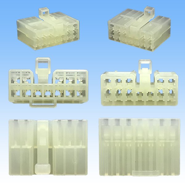 Photo3: [Yazaki Corporation] 090-type I non-waterproof 12-pole female-coupler & terminal set (3)