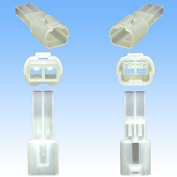 Photo3: [Yazaki Corporation] 090-type I non-waterproof 2-pole coupler & terminal set (3)