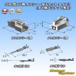 Photo6: [Yazaki Corporation] 090-type II non-waterproof 2-pole coupler & terminal set type-3 (no male bracket) (6)