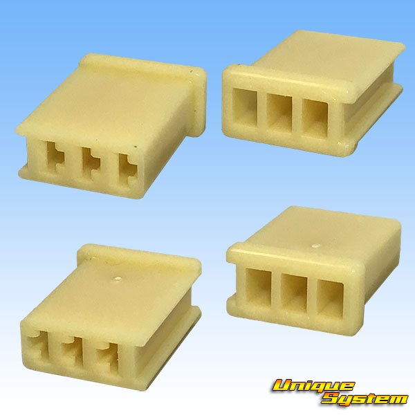 Photo4: [Yazaki Corporation] 110-type no-lock non-waterproof 3-pole coupler & terminal set (4)