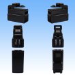 Photo2: [Yazaki Corporation] 250-type CN (A) non-waterproof 3-pole female-coupler (black) (2)