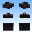 Photo3: [Yazaki Corporation] 250-type CN (A) non-waterproof 8-pole coupler & terminal set (black) (3)