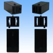 Photo5: [Yazaki Corporation] 305-type (for fusible link electric wires, etc) non-waterproof 2-pole coupler & terminal set (black) (5)