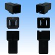 Photo3: [Yazaki Corporation] 305-type (for fusible link electric wires, etc) non-waterproof 2-pole coupler & terminal set (black) (3)