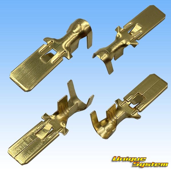 Photo2: [Yazaki Corporation] 305-type (for fusible link electric wires, etc) non-waterproof male-terminal for thick objects 2SQ-5SQ (2)